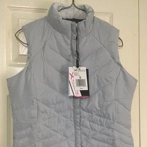 Arctix Women’s Uptown Vest Full Zip Small Light Gray NWT